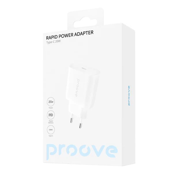 Wall Charger Proove Rapid 20W (Type-C) - Photo 1