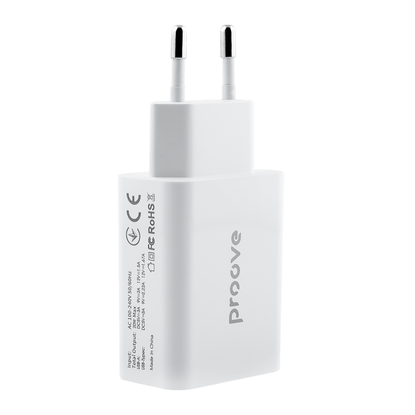 Wall Charger Proove Rapid 20W (Type-C + USB) - Photo 1