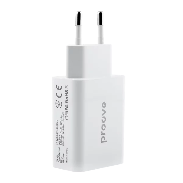 Wall Charger Proove Rapid 20W (Type-C + USB) - Photo 1