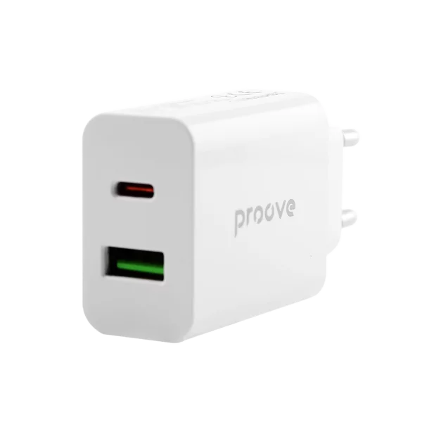 Wall Charger Proove Rapid 20W (Type-C + USB) - Photo 2