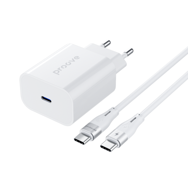 Wall Charger Proove Rapid 30W (Type-C) + Cable Type-C to Type-C