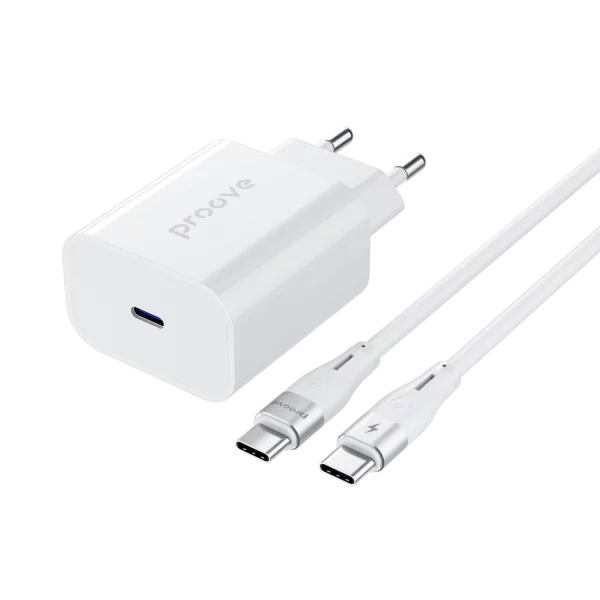 Wall Charger Proove Rapid 30W (Type-C) + Cable Type-C to Type-C