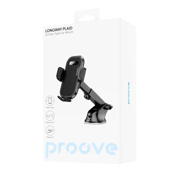 Car Holder Proove Longway Plaid Suction Type Car Mount - Photo 4