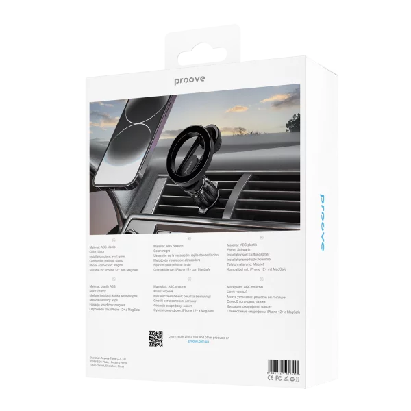 Car Holder Proove Stealth Magnetic Air Outlet Car Mount - Photo 6