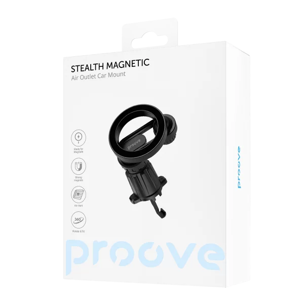 Car Holder Proove Stealth Magnetic Air Outlet Car Mount - Photo 5