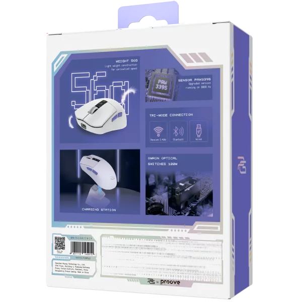 Wireless Mouse Proove Gaming Jester 8K + charging station - foto 6