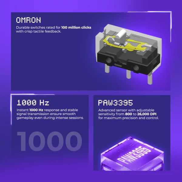 Wireless Mouse Proove Gaming Rate Pro - Foto 5