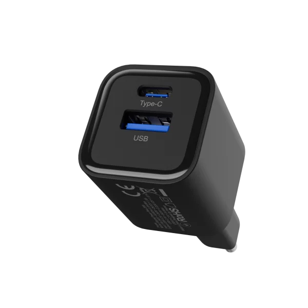 Ładowarka sieciowa Proove Silicone Power Plus 20W (Type-C + USB) - Zdjęcie 3