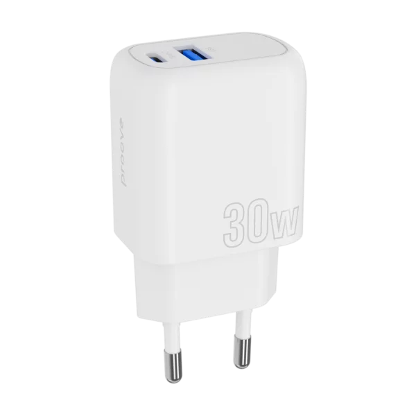 Wall Charger Proove Silicone Power Plus 30W (Type-C + USB)
