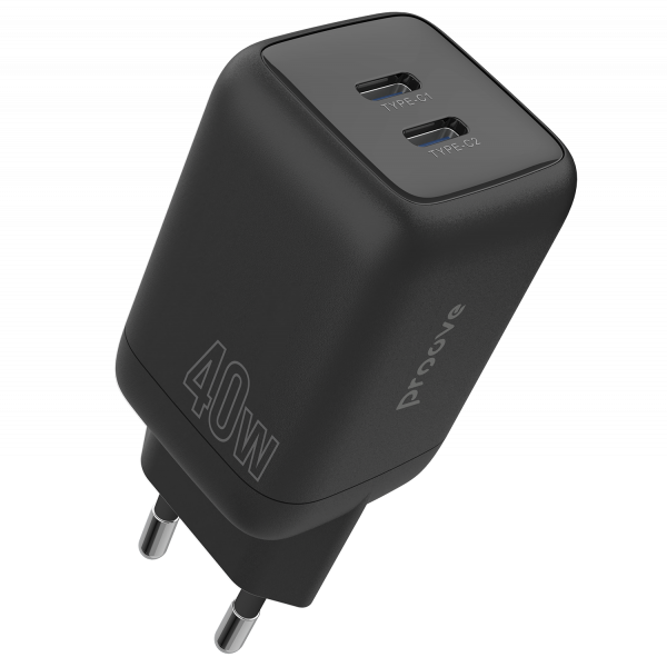 Wall Charger Proove Silicone Power 40W (Type-C + Type-C)