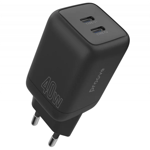 Wall Charger Proove Silicone Power 40W (Type-C + Type-C)