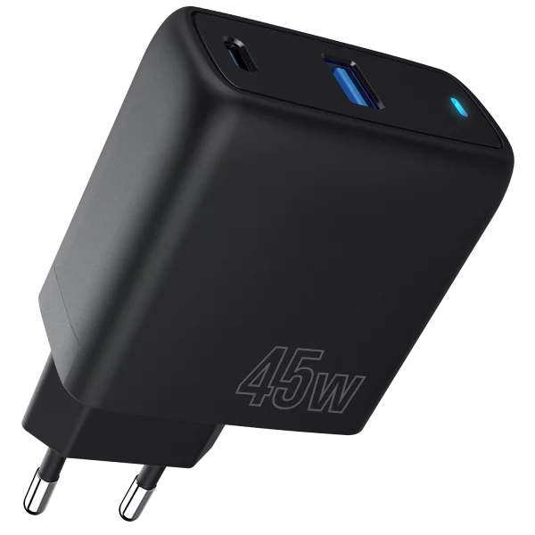 Wall Charger Proove Silicone Power 45W (Type-C + USB)