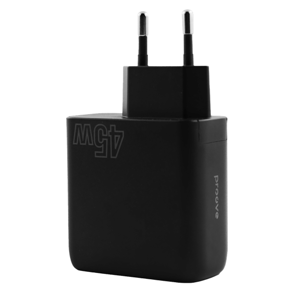 Wall Charger Proove Silicone Power 45W (Type-C + USB) - Photo 1
