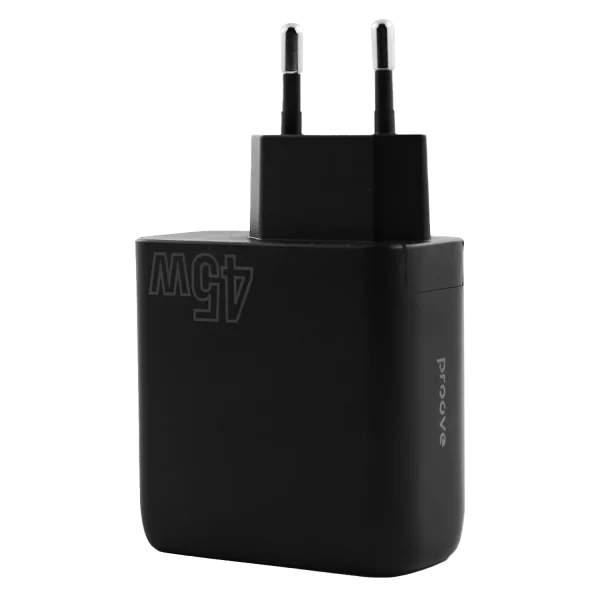 Wall Charger Proove Silicone Power 45W (Type-C + USB) - Photo 1