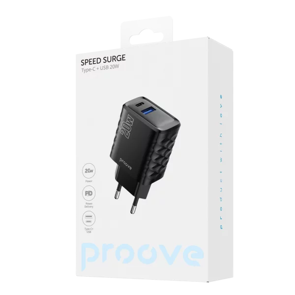 Proove Speed Surge 20W Type-C +USB - Photo 1