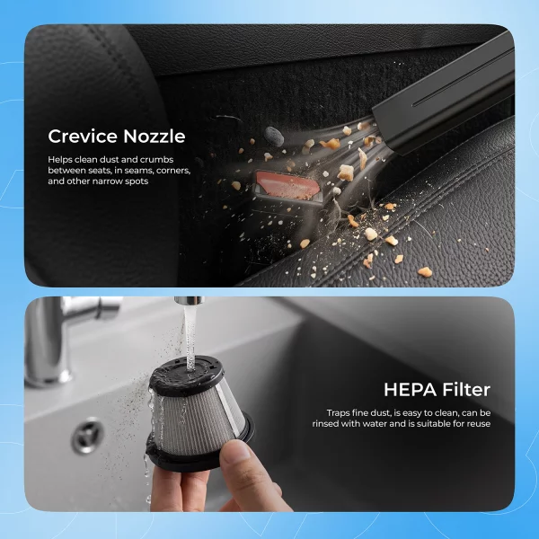 Car Vacuum Cleaner Proove Void Assistant C3 - Foto 8