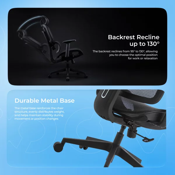 Ergonomic Chair Proove White-collar - Photo 11