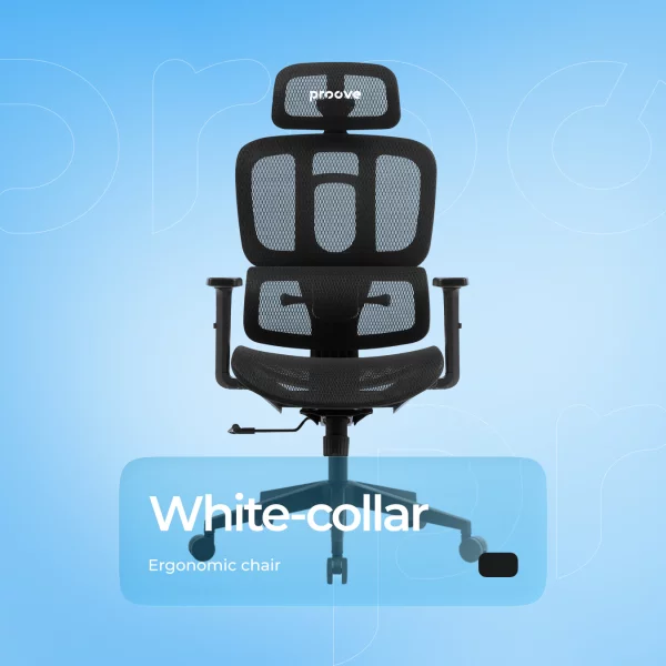 Ergonomic Chair Proove White-collar - Photo 6