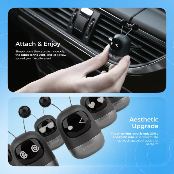 Car Fragrance Proove Emoji Robot - photo 2