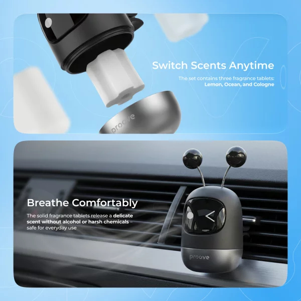 Car Fragrance Proove Emoji Robot - photo 3
