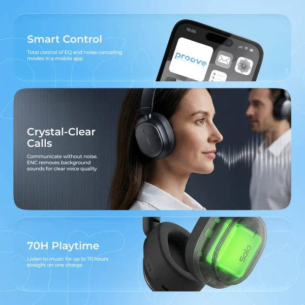 Wireless Headphones Proove Solo with ANC (APP) - photo 7