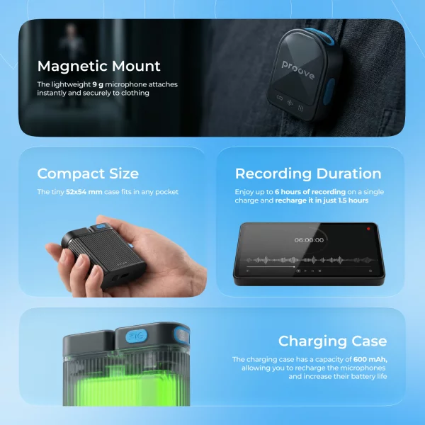 Wireless Microphone System Proove DualCast - fotoğraf 7