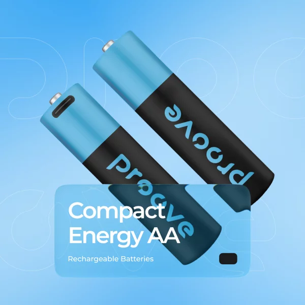 Rechargeable Batteries Proove Compact Energy AA 2 pcs - Photo 2