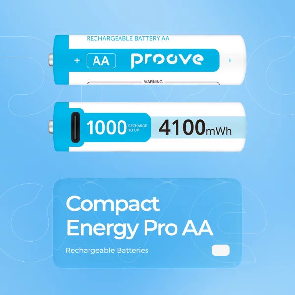 Rechargeable Batteries Proove Compact Energy Pro AA 2 pcs - photo 1
