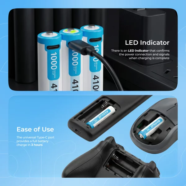 Rechargeable Batteries Proove Compact Energy Pro AA 2 pcs - photo 2