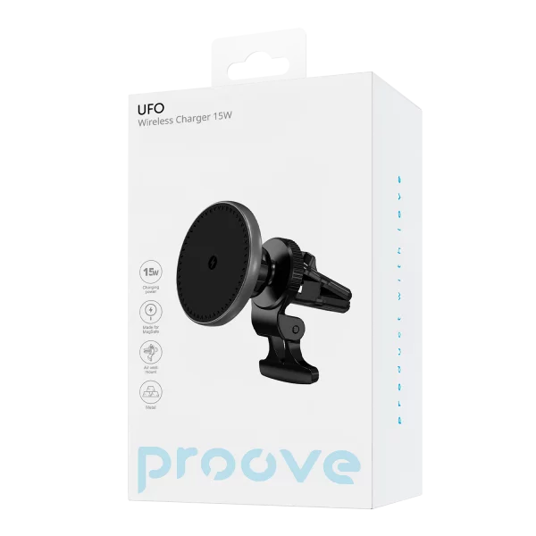 Wireless Charging Car Holder Proove UFO 15W - Photo 4