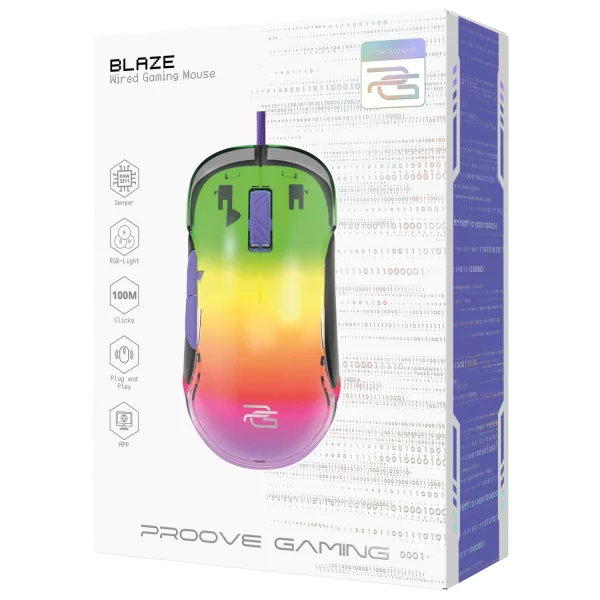 Wired Mouse Proove Gaming Blaze - 照片 4
