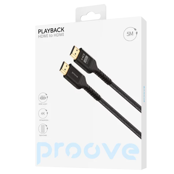Cable Proove PlayBack HDMI to HDMI 5м - Photo 2