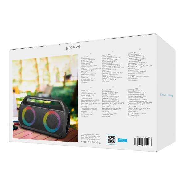 Portable Speakers Proove Third Element Max 40W - Photo 2