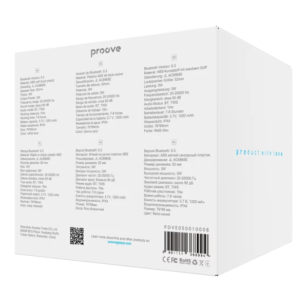 Portable Speakers Proove Velvet 3W - Photo 3