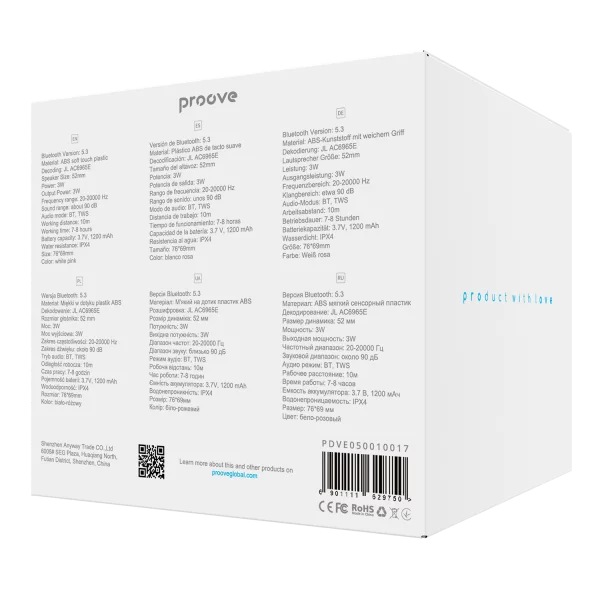 Portable Speakers Proove Velvet 3W - Photo 3
