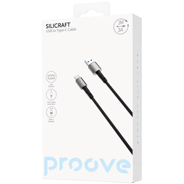 Cable Proove Silicraft USB to Type-C 3A (1m) - photo 1