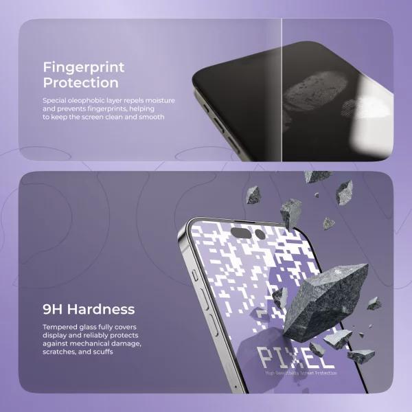 Protective glass Proove Pixel iPhone 17 Pro - foto 4