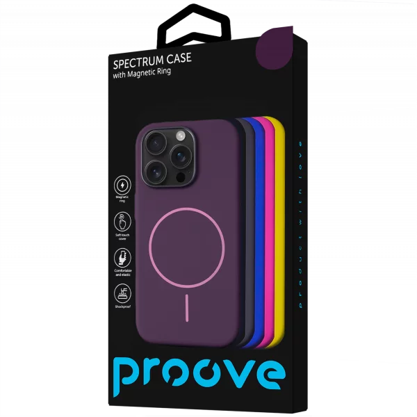 Proove Spectrum Case with Magnetic Ring iPhone 15 Pro - Photo 1