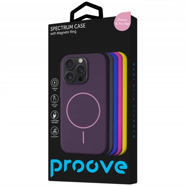 Proove Spectrum Case with Magnetic Ring iPhone 16 Pro Max - fotoğraf 2