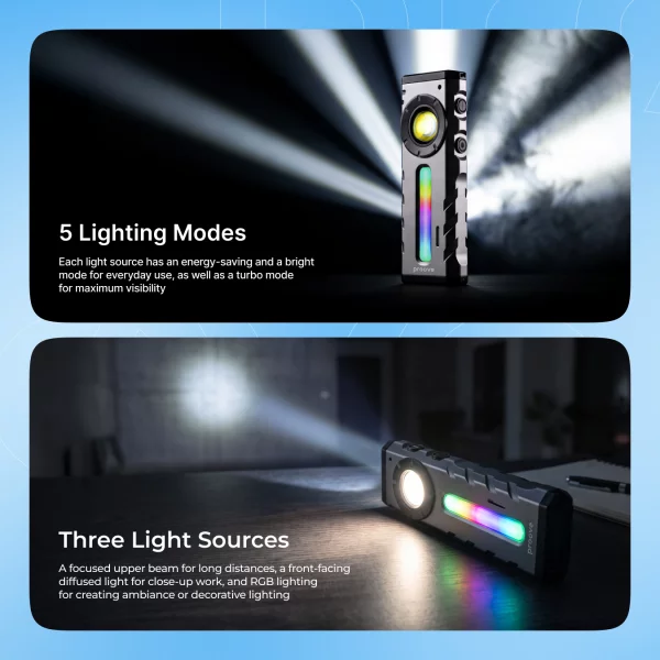 Handheld Flashlight Proove Ray Storm - Photo 3