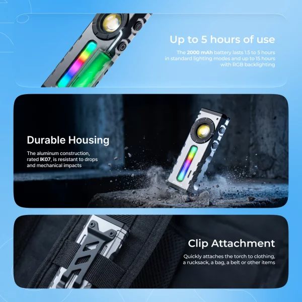 Handheld Flashlight Proove Ray Storm - Photo 5