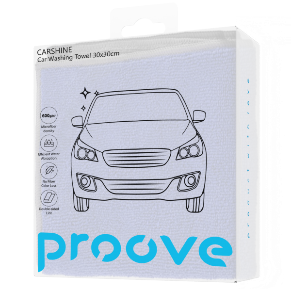 Proove Carshine Car Washing Towel (30*30cm)