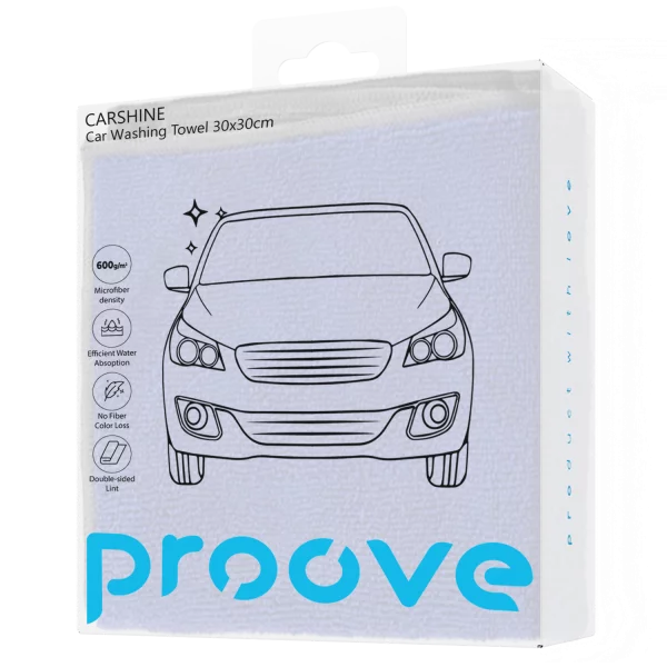 Proove Carshine Car Washing Towel (30*30cm) - Photo 4