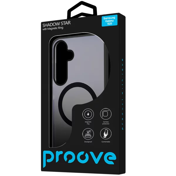 Proove Shadow Star Case with Magnetic Ring Samsung Galaxy S25 - Photo 2