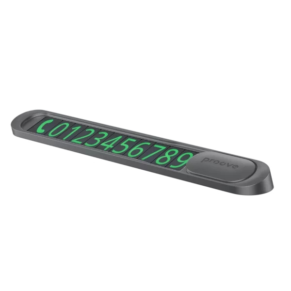 Parking Card Proove Parking Number Plate Metal Lock - foto 2