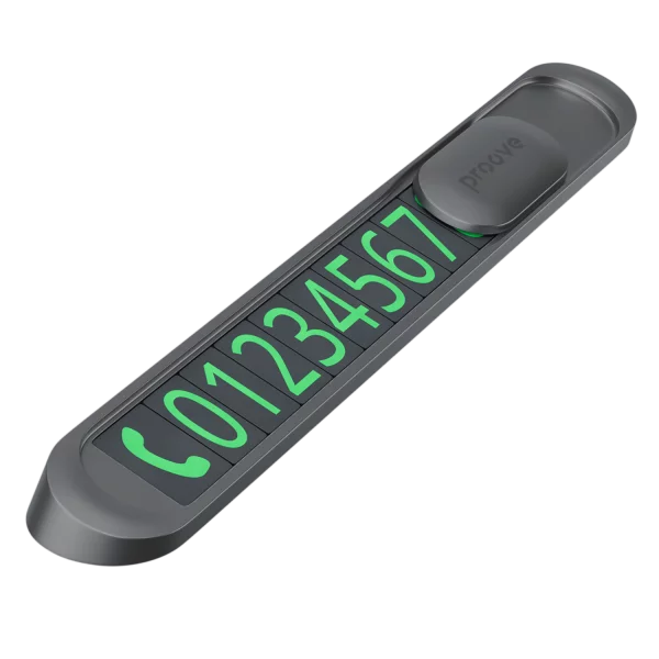 Parking Card Proove Parking Number Plate Metal Lock - foto 4