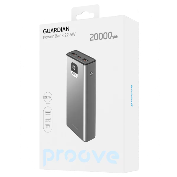 Power Bank Proove Guardian 22.5W 20000mAh - Photo 1