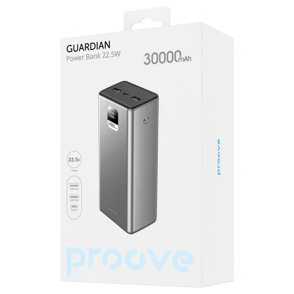 Power Bank Proove Guardian 22.5W 30000mAh - Photo 1