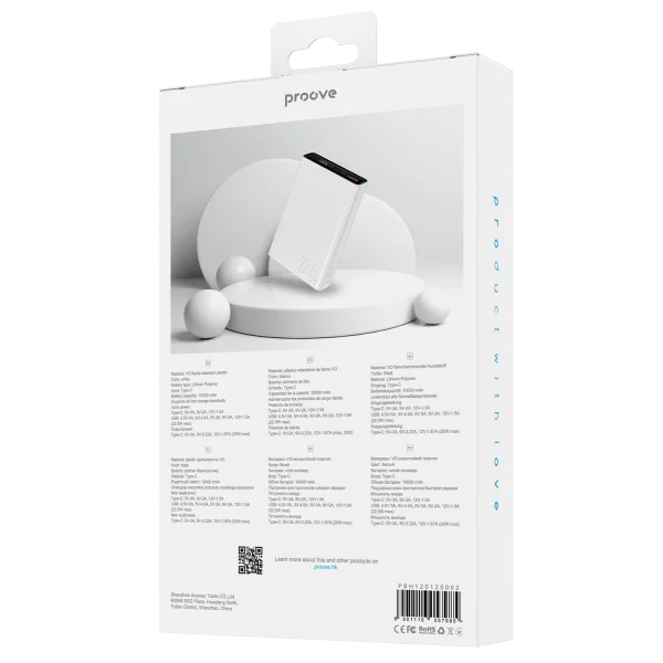 Power Bank Proove Hyper Flux 22.5W 10000mAh - Photo 2