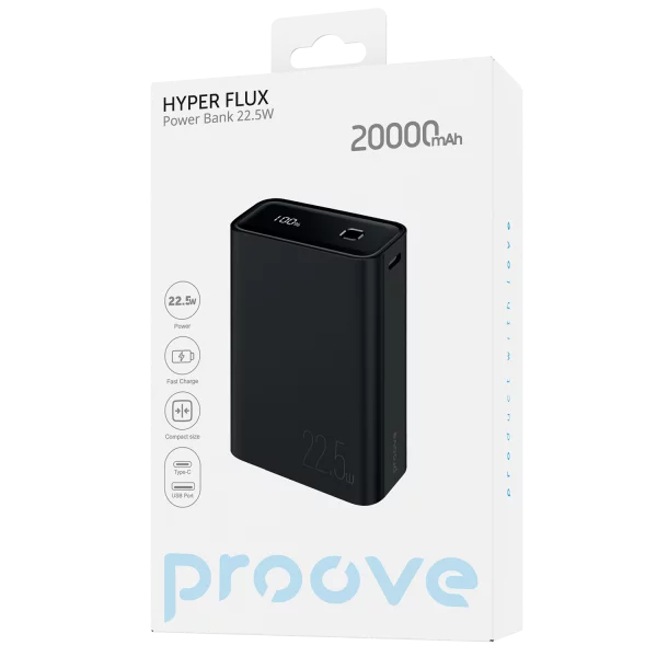 Power Bank Proove Hyper Flux 22.5W 20000mAh - Photo 1